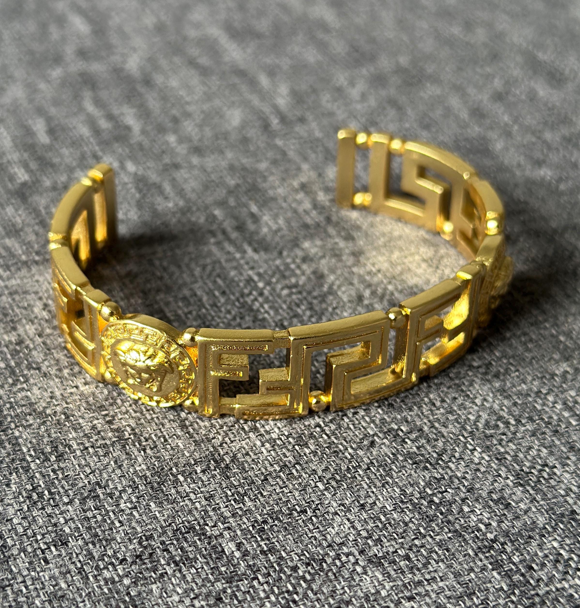 Versace gold bangle - Etsy 日本