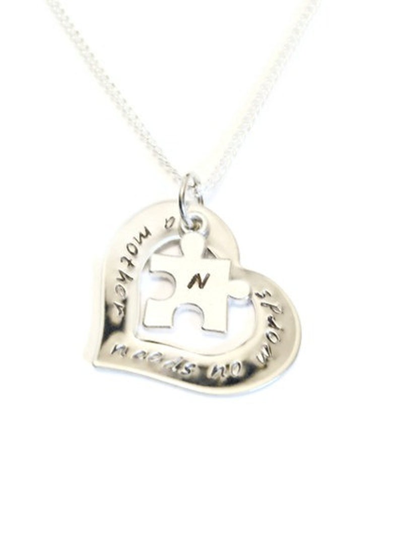 Personalized Autism mothers necklace A mother needs no Etsy