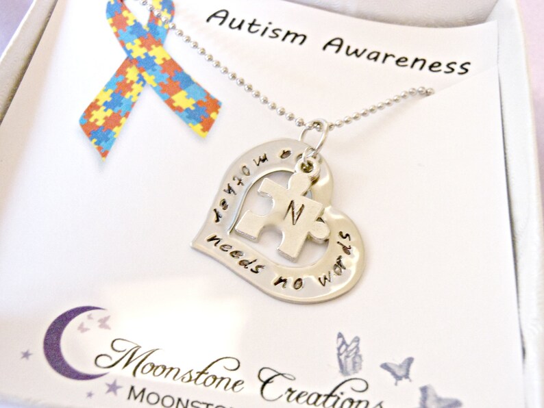 Personalized Autism mothers necklace A mother needs no Etsy