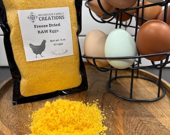 Freeze Dried RAW Whole Eggs