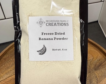 Freeze Dried Banana Powder