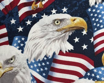 Another in The America Series. Eagles and Flags