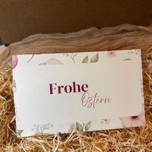 Emballage pour Toffifee | Pâques | Impression instantanée | Cadeau de Pâques | Idée cadeau | Modèle d'impression numérique | DIY | Motif floral