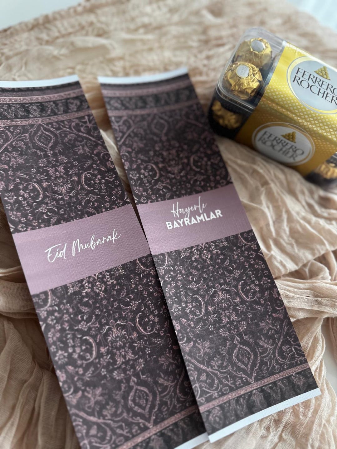 Eid/bayram Gift – Ferrero Rocher Wrappers to Print (digital Download ...