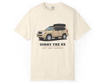 T-shirt « Lifted Loaded Loved on Dirt », T-shirt graphique pour 4x4 tout-terrain, T-shirt pour camion d'expédition, 100 % coton, couleurs confortables