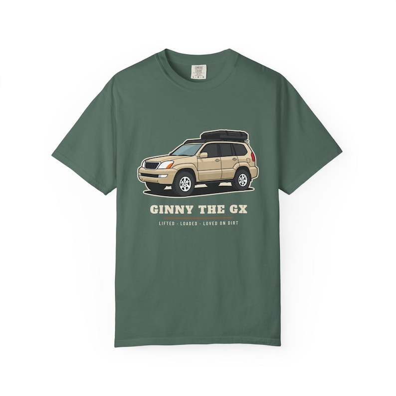 Lifted Loaded Loved on Dirt T-Shirt, Off Road Rig Graphic Tee, Overlanding Truck Shirt, 100% Cotton Comfort Colors Tee Bild 6