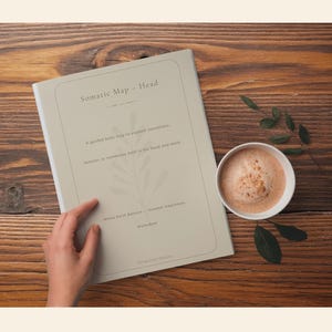 Somatic Map - Head | Body Awareness Worksheet | Trauma-Informed Mind-Body Printable (A4 & US Letter)