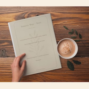 Somatic Map - Root | Body Awareness Worksheet | Trauma-Informed Mind-Body Printable (A4 & US Letter)