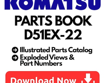 Komatsu PC200-6, PC200LC-6 Parts Book – Illustrated Parts Catalog
