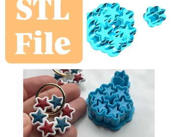 Start USA hoop polymer clay cutter (digital file)