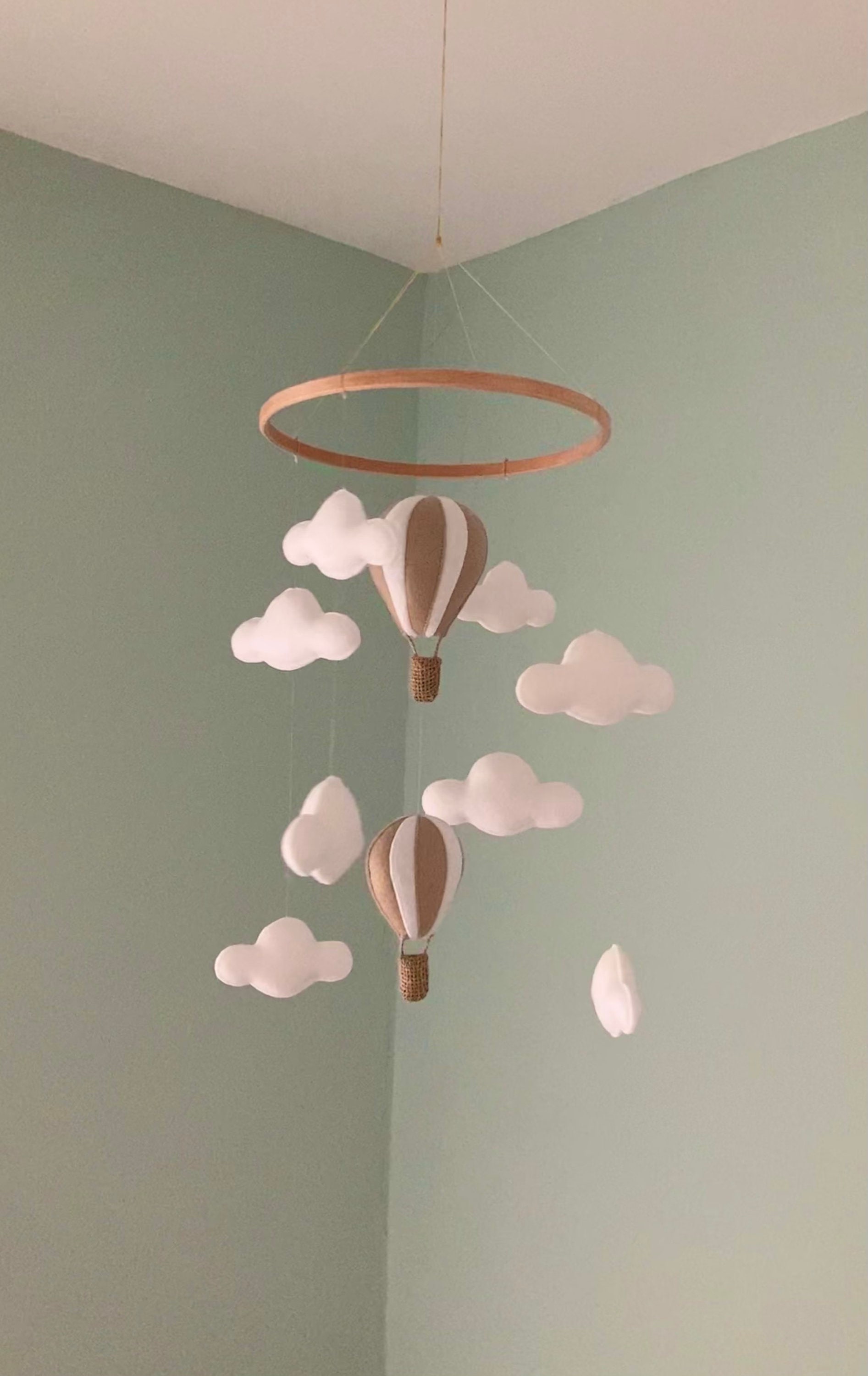 Baby Room Cloud Felt Hangernursery Felt Cloud Ornamentboy 