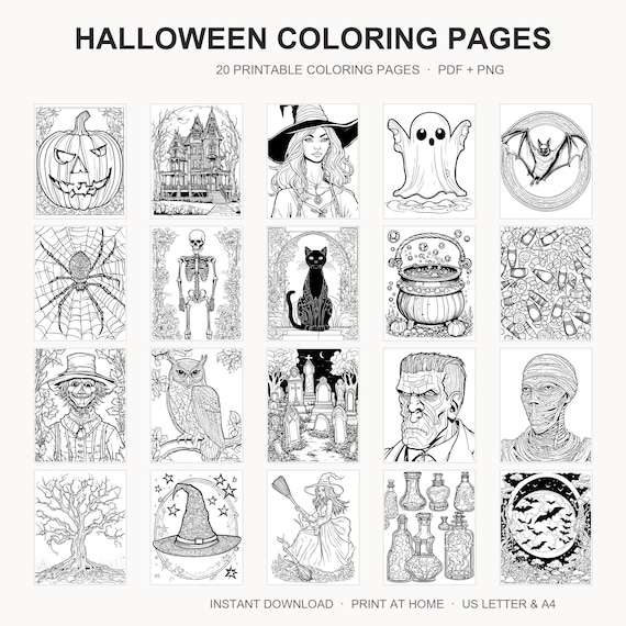 Halloween Coloring Pages