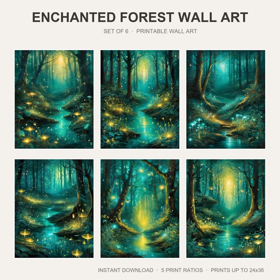 Enchanted Forest Wall Art
