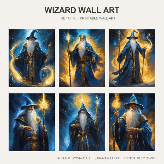Wizard Wall Art