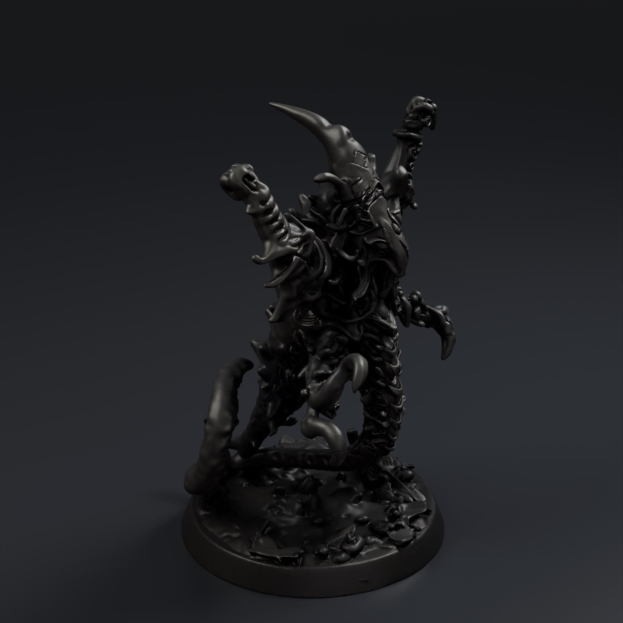 Tentacled Eldritch Creature STL File - Fantasy Tabletop Miniature 28mm Wargaming 3D Print