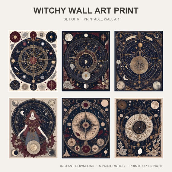 Witchy Wall Art Print