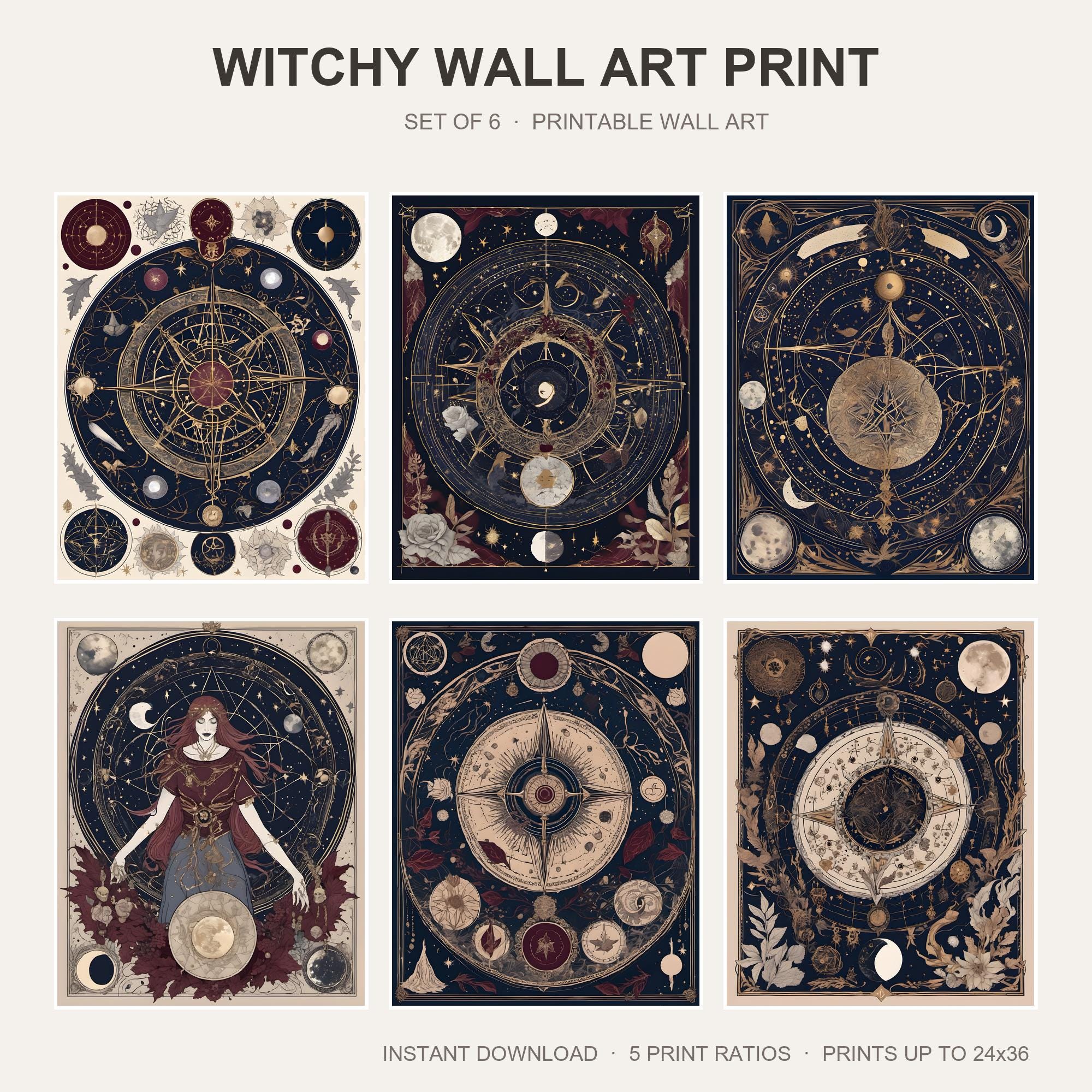 Witchy Wall Art Print