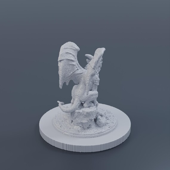 Stone Gargoyle Miniature STL