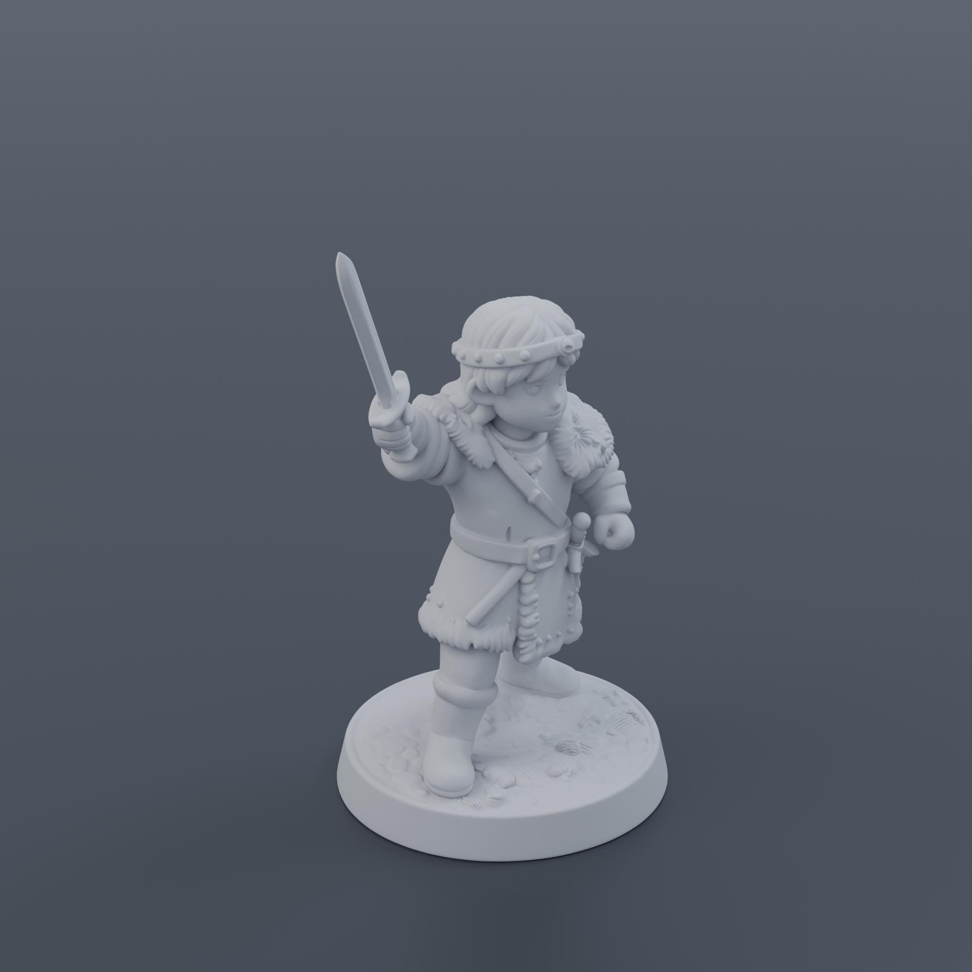 Ranger Hero Miniature STL