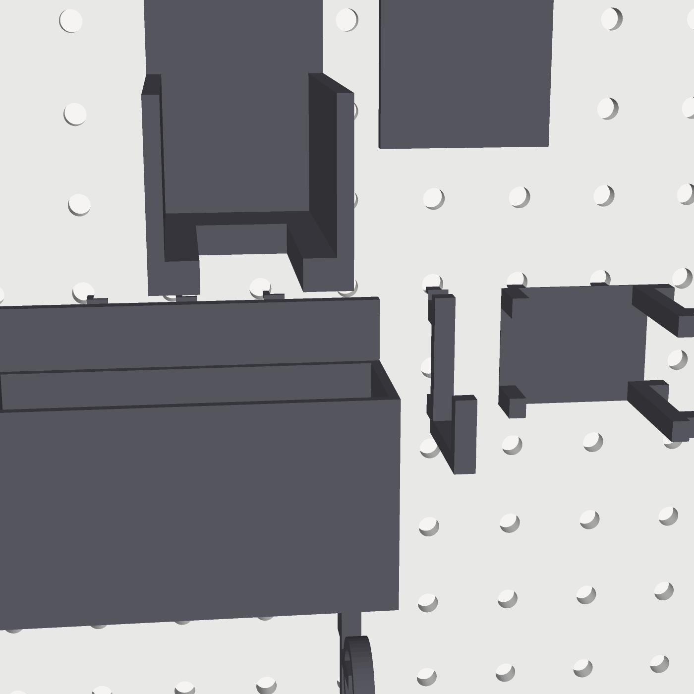 Garden Tool Wall Rack STL Pack, Pegboard 3D Print Files, Garage and Shed Organization, Instant Download