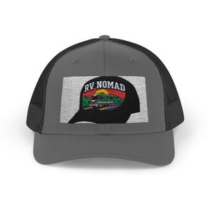 RV Nomad Snapback Hat - Funny RV Nomad Gift for Rv Life Lovers image 3