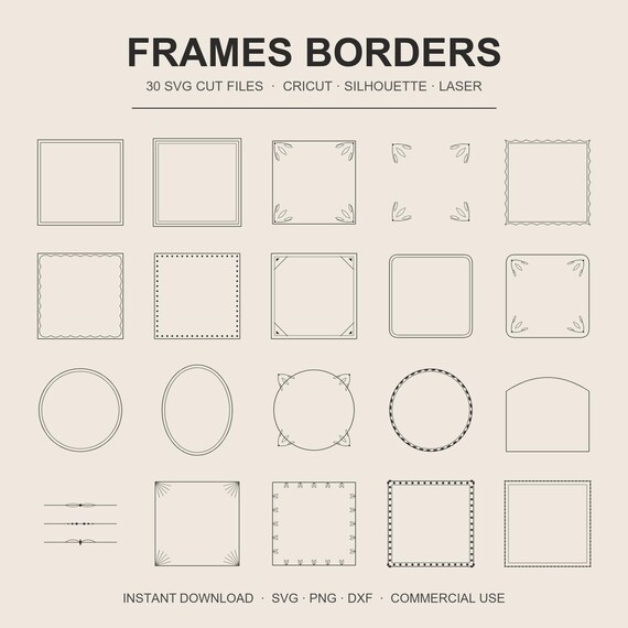 Frame SVG Bundle