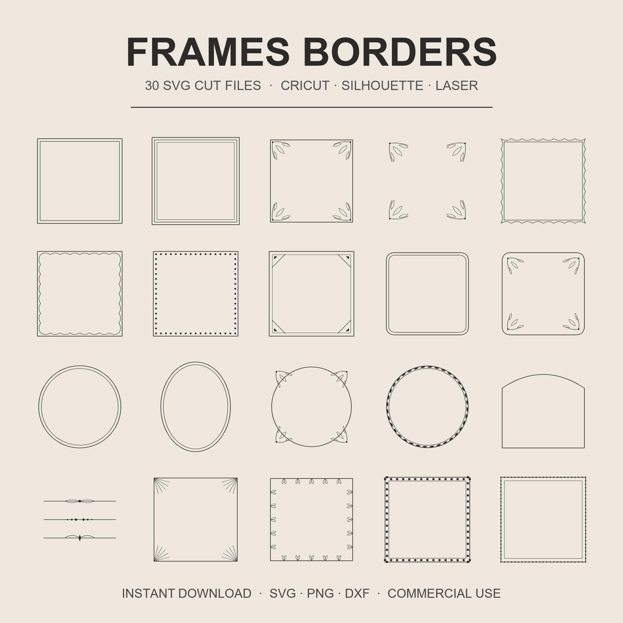 Frame SVG Bundle