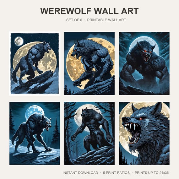Werewolf Wall Art