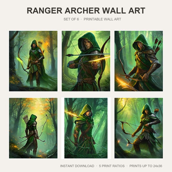 Ranger Archer Wall Art