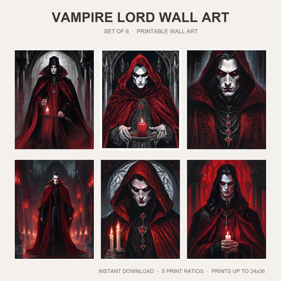 Vampire Lord Wall Art