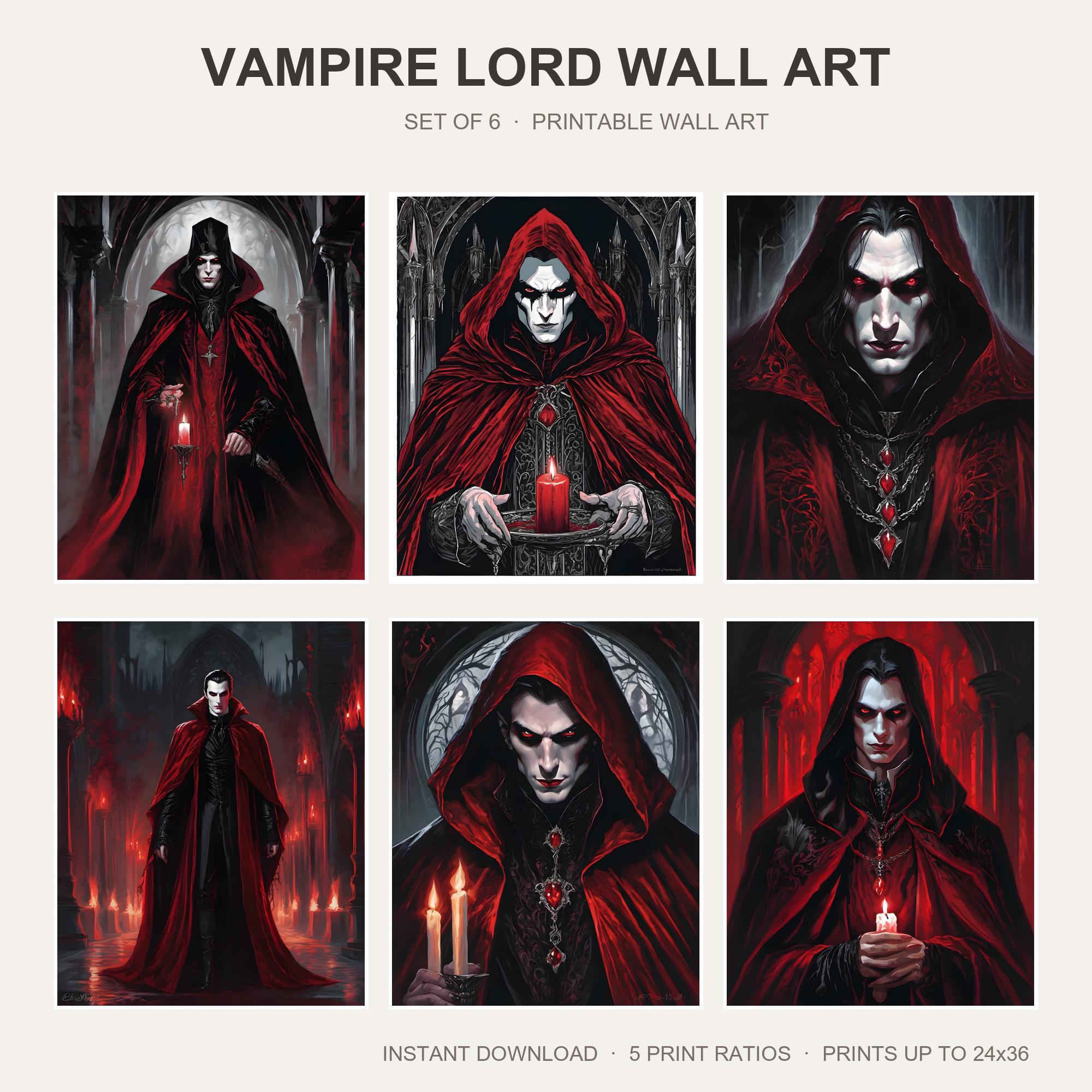 Vampire Lord Wall Art