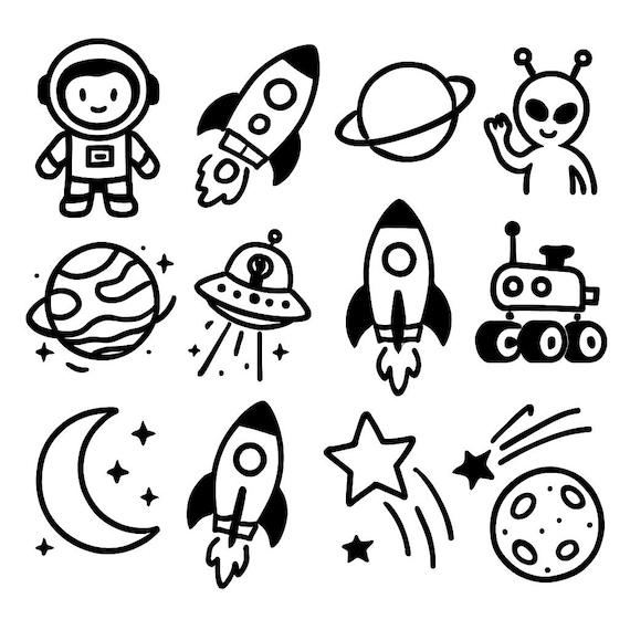 Space Adventure SVG Bundle