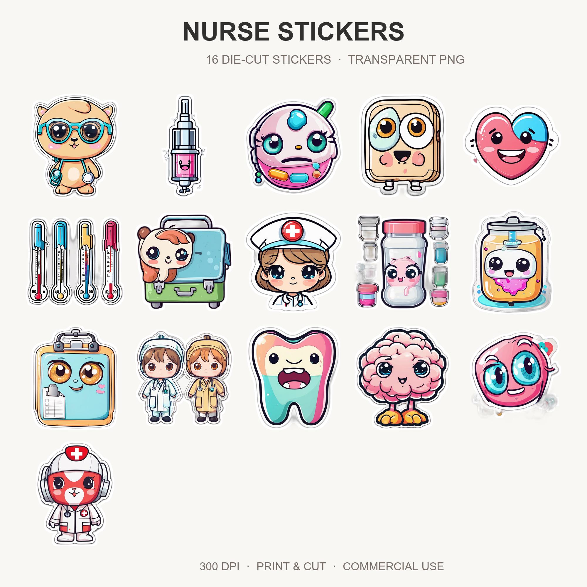 Nurse Stickers