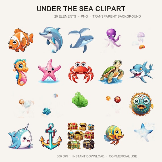 Under the Sea Clipart
