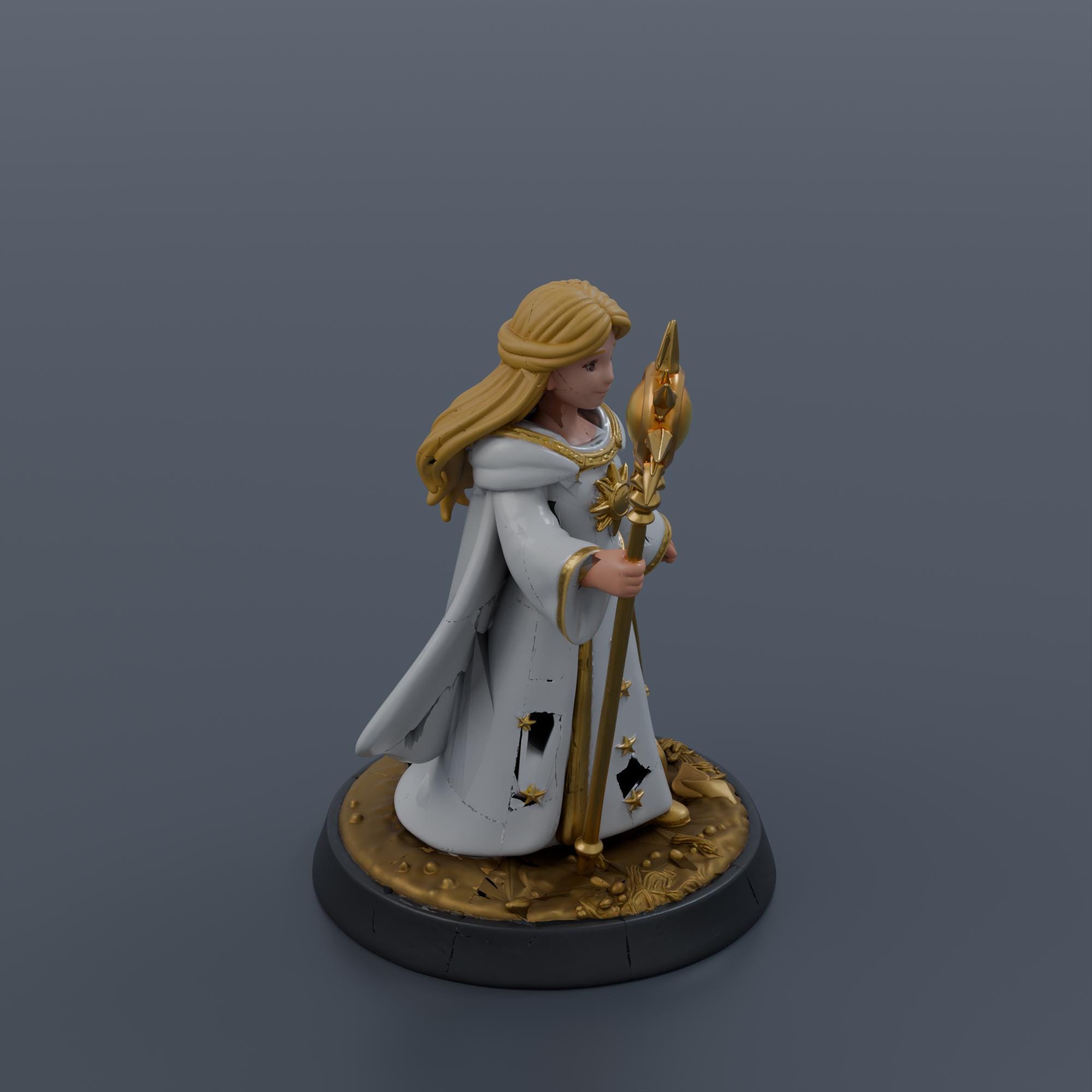 Sorceress Princess Miniature STL