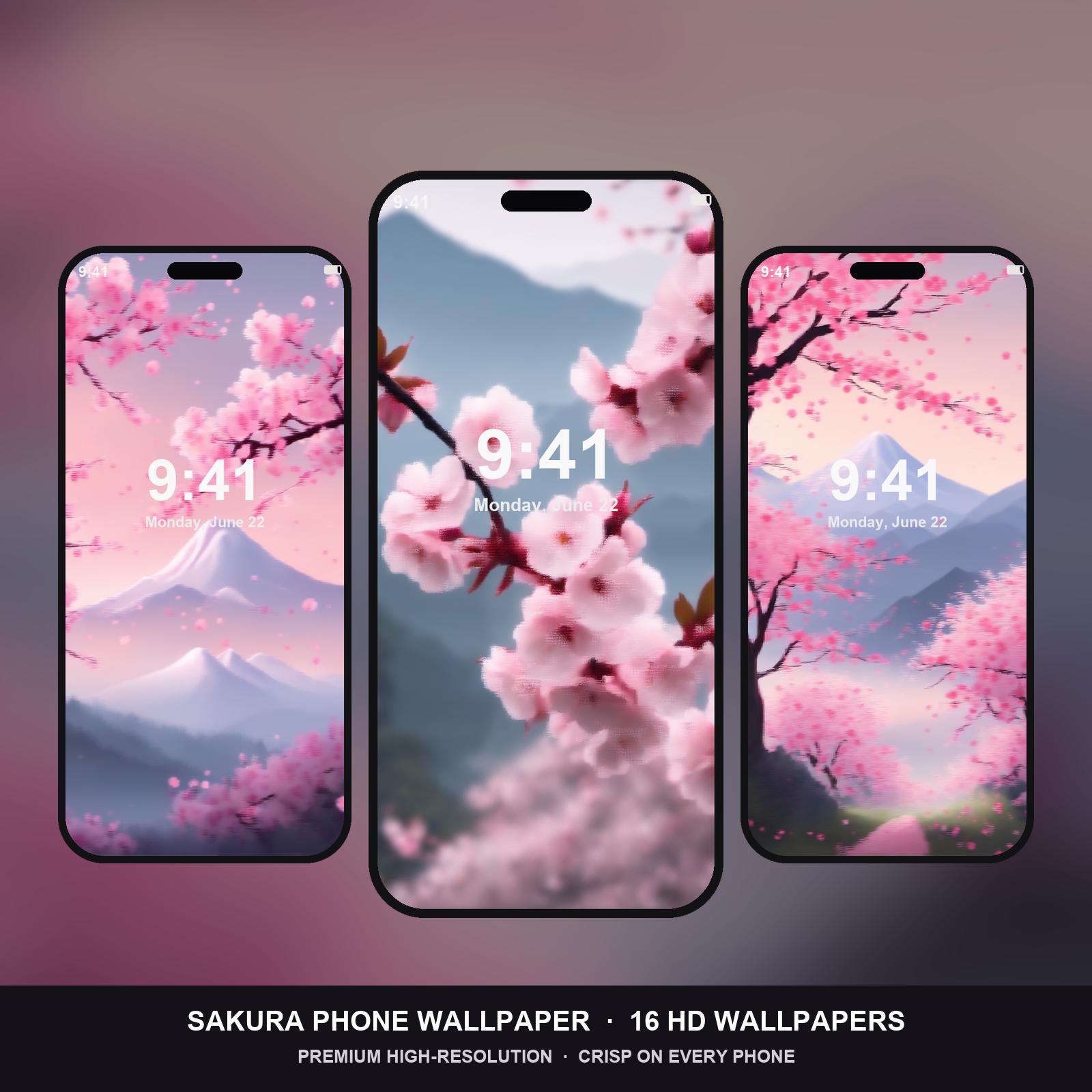 Sakura Phone Wallpaper