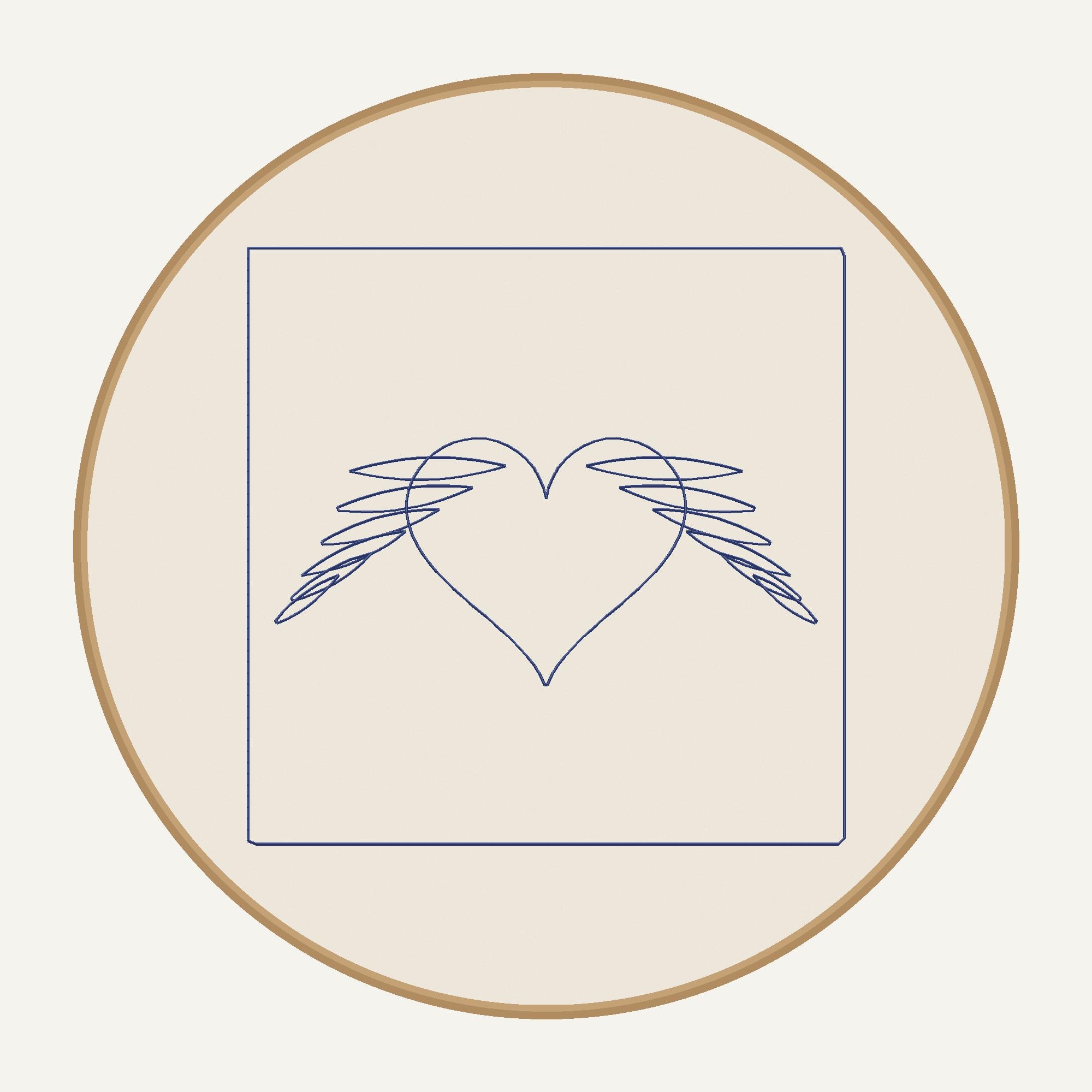 Heart Machine Embroidery Designs