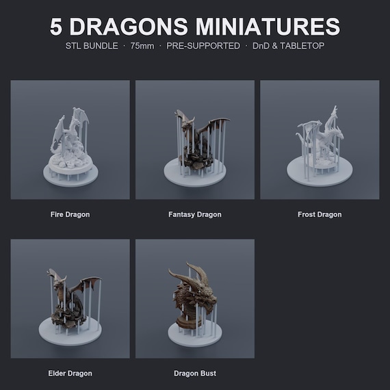 Dragon Miniatures STL Bundle
