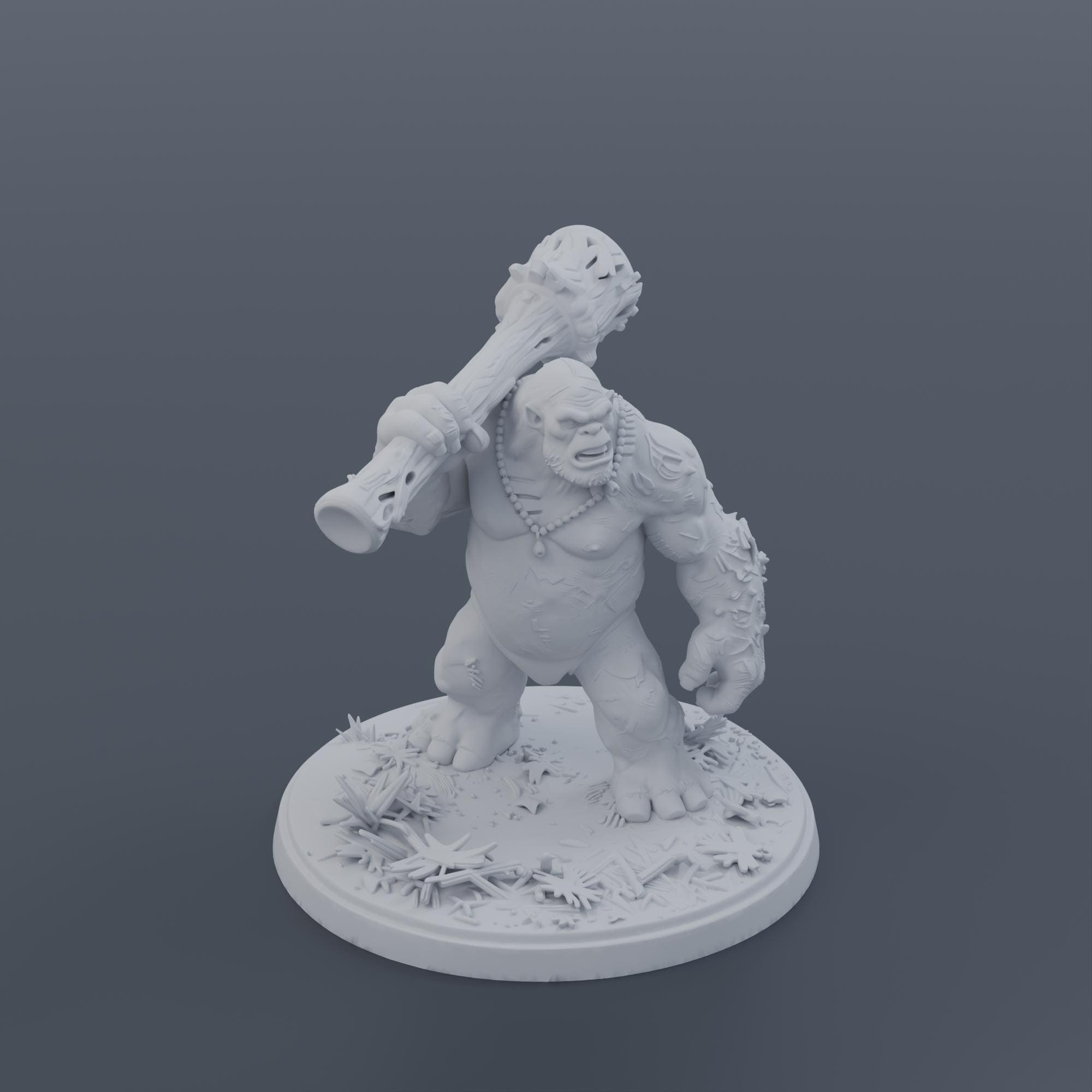 Cave Troll Miniature STL