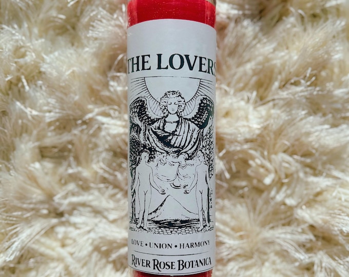 Lover’s 7-Day Ritual Candle | Romantic Love, Passion, Devotion & Sacred Union Magic