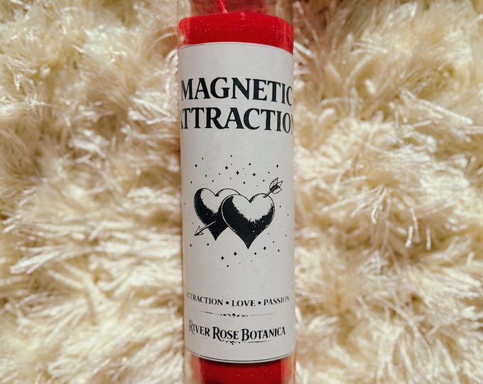 Magnetic Attraction 7-Day Candle | Love Drawing, Desire & Manifestation | Spiritual Ritual Candle