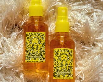 Kananga Spiritual Cologne Spray 2oz | Attraction & Sweetening Spray | Love, Peace, Spiritual Blessings | Handcrafted Altar Spray 60mL