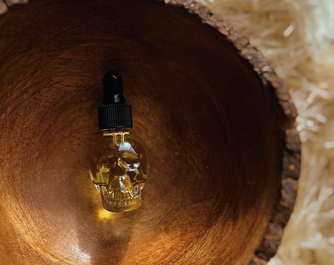 Santa Muerte Enchanted Cuticle Oil 10ml | Apple Scent | Blessings & Devotion | Personal Protection Ward