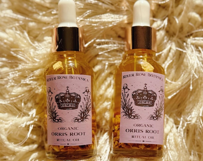 Orris Root Organic Ritual Oil | Queen Elizabeth Root | 1oz | Love, Beauty, Glamour & Attraction | 30mL