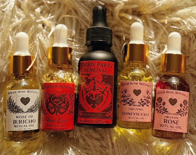 Love Shield Ritual Oil Set | Third Party Removal | Relationship Interference | In Law Spell | Evil Eye Blocker Oil, Relationship Sweetening