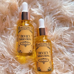 Devil’s Shoestring Ritual Oil 1oz | Defense & Protection From Enemies | Return to Sender | Reverse Evil + Curses Being Sent Your Way 30mL