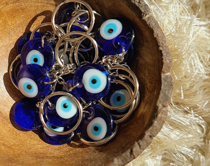 Evil Eye Protection Talisman | Keychain | Ward Off Negative Energy | Spiritual Protection Charm