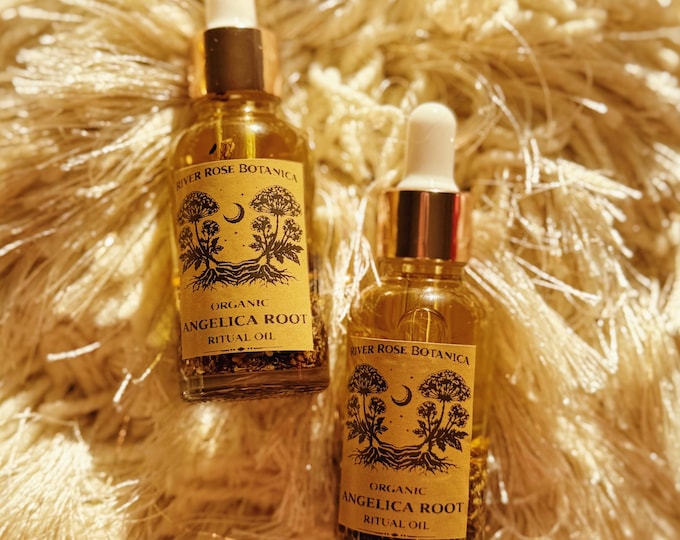 Angelica Root Ritual Oil 1oz | Protection & Blessings Oil | Spiritual oil, Defense, | Luck, Opportunity | 30mL