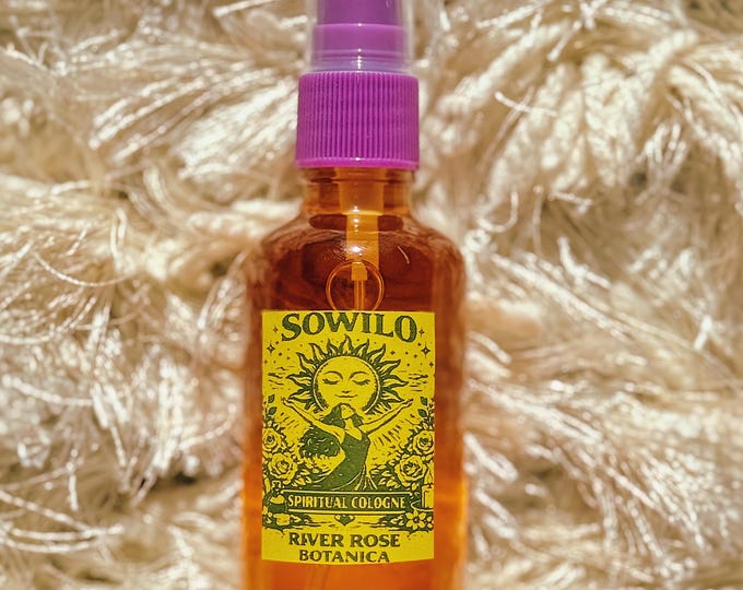 Sowilo Rune Spiritual Cologne Spray 2oz |Visibility Spell | Luck at Auditions | Magnetism | Spotlight Spell | Center of Attention | 60mL