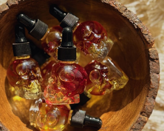 Santa Muerte Enchanted Cuticle Oil | 10mL | Rose Scent | Santa Muerte Rosa | Love, Beauty, Self-Love, Nail Oil, Pink Santa Muerte Altar Gift